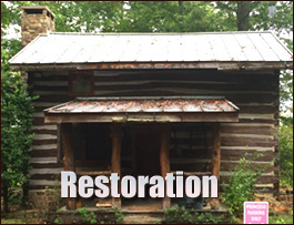 Historic Log Cabin Restoration  Johnson County, Kentucky